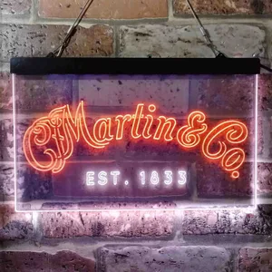 Martin & Company EST 1833 Neon-Like LED Sign