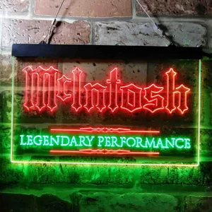 McIntosh Legendary Performance Neon-Like LED Sign