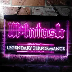 McIntosh Legendary Performance Neon-Like LED Sign