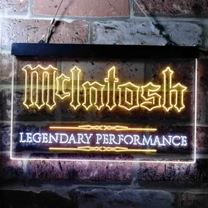 McIntosh Legendary Performance Neon-Like LED Sign