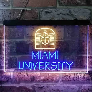 Miami University Logo Neon-Like LED Sign