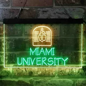 Miami University Logo Neon-Like LED Sign