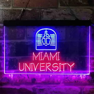 Miami University Logo Neon-Like LED Sign
