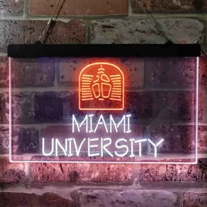 Miami University Logo Neon-Like LED Sign