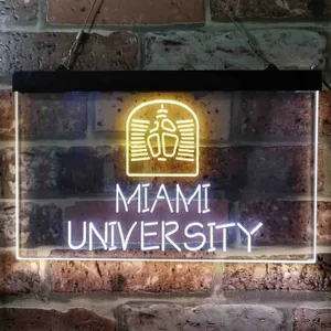 Miami University Logo Neon-Like LED Sign