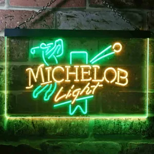 Michelob Light - Golf Neon-Like LED Sign