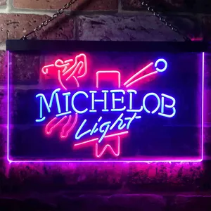 Michelob Light - Golf Neon-Like LED Sign