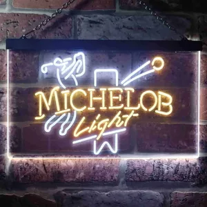 Michelob Light - Golf Neon-Like LED Sign
