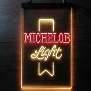 MIchelob Light Logo Neon-Like LED Sign