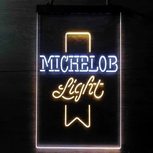 MIchelob Light Logo Neon-Like LED Sign