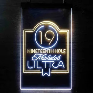 Michelob Ultra 19th Hole Neon-Like LED Sign