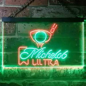 Michelob Ultra - Glass Neon-Like LED Sign