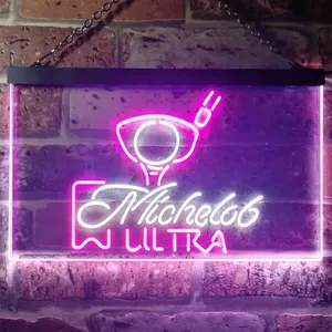 Michelob Ultra - Glass Neon-Like LED Sign