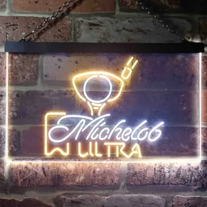 Michelob Ultra - Glass Neon-Like LED Sign