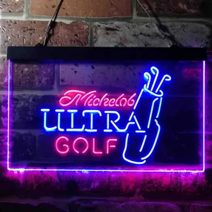 Michelob Ultra Golf Bag Neon-Like LED Sign