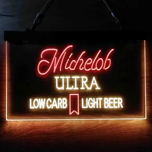 Michelob Ultra Low Carb Light Beer Neon-Like LED Sign