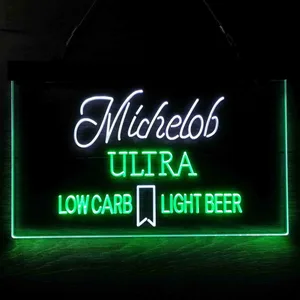 Michelob Ultra Low Carb Light Beer Neon-Like LED Sign