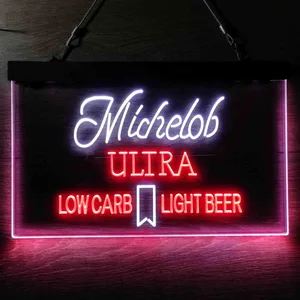 Michelob Ultra Low Carb Light Beer Neon-Like LED Sign