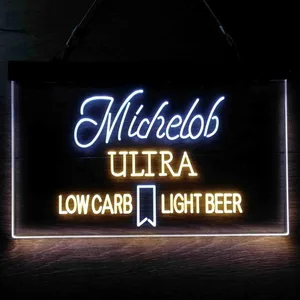 Michelob Ultra Low Carb Light Beer Neon-Like LED Sign