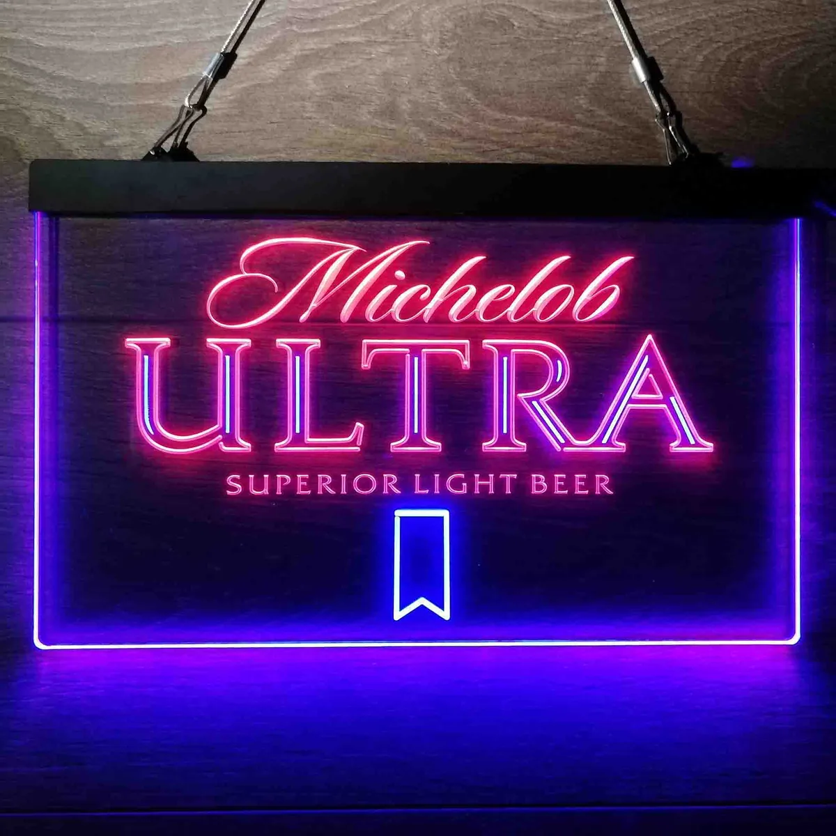 Michelob Ultra Superior Light Beer Neon-Like LED Sign
