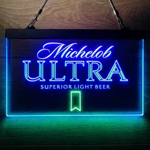Michelob Ultra Superior Light Beer Neon-Like LED Sign