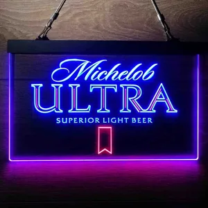 Michelob Ultra Superior Light Beer Neon-Like LED Sign