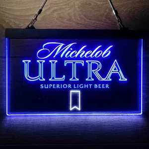 Michelob Ultra Superior Light Beer Neon-Like LED Sign