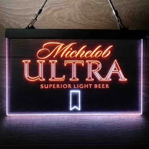 Michelob Ultra Superior Light Beer Neon-Like LED Sign