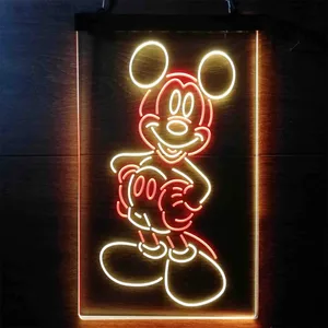 Mickey Mouse Mickey Neon-Like LED Sign