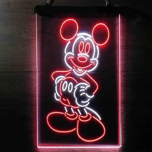 Mickey Mouse Mickey Neon-Like LED Sign