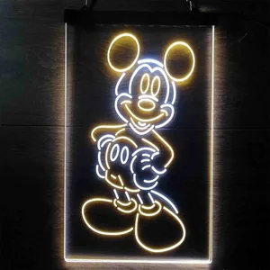 Mickey Mouse Mickey Neon-Like LED Sign