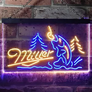 Miller Fish Neon-Like LED Sign
