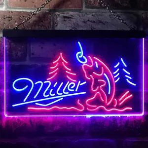 Miller Fish Neon-Like LED Sign