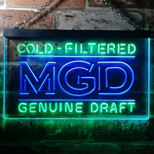 Miller Genuine Draft - Banner 1 Neon-Like LED Sign
