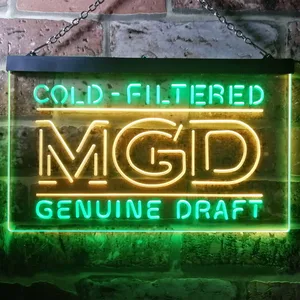 Miller Genuine Draft - Banner 1 Neon-Like LED Sign