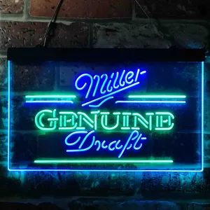 Miller Genuine Draft Neon-Like LED Sign