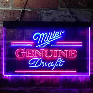 Miller Genuine Draft Neon-Like LED Sign