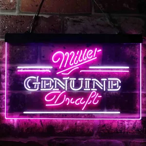Miller Genuine Draft Neon-Like LED Sign