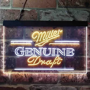 Miller Genuine Draft Neon-Like LED Sign
