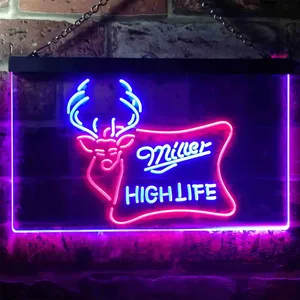 Miller High Life 2 Neon-Like LED Sign