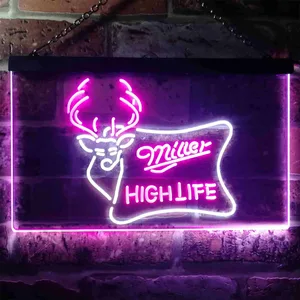 Miller High Life 2 Neon-Like LED Sign