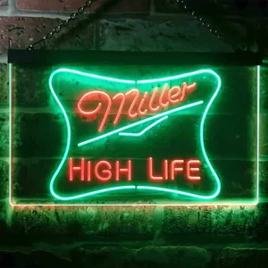 Miller High Life 3 Neon-Like LED Sign