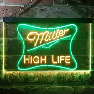 Miller High Life 3 Neon-Like LED Sign