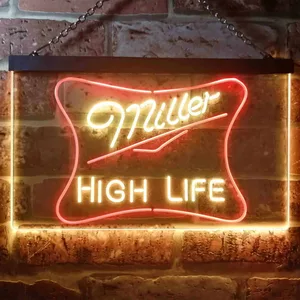 Miller High Life 3 Neon-Like LED Sign