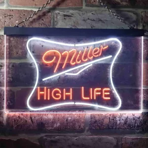 Miller High Life 3 Neon-Like LED Sign