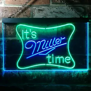Miller It's Miller Time Neon-Like LED Sign