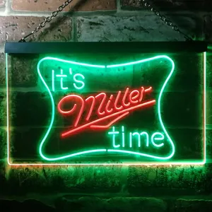 Miller It's Miller Time Neon-Like LED Sign
