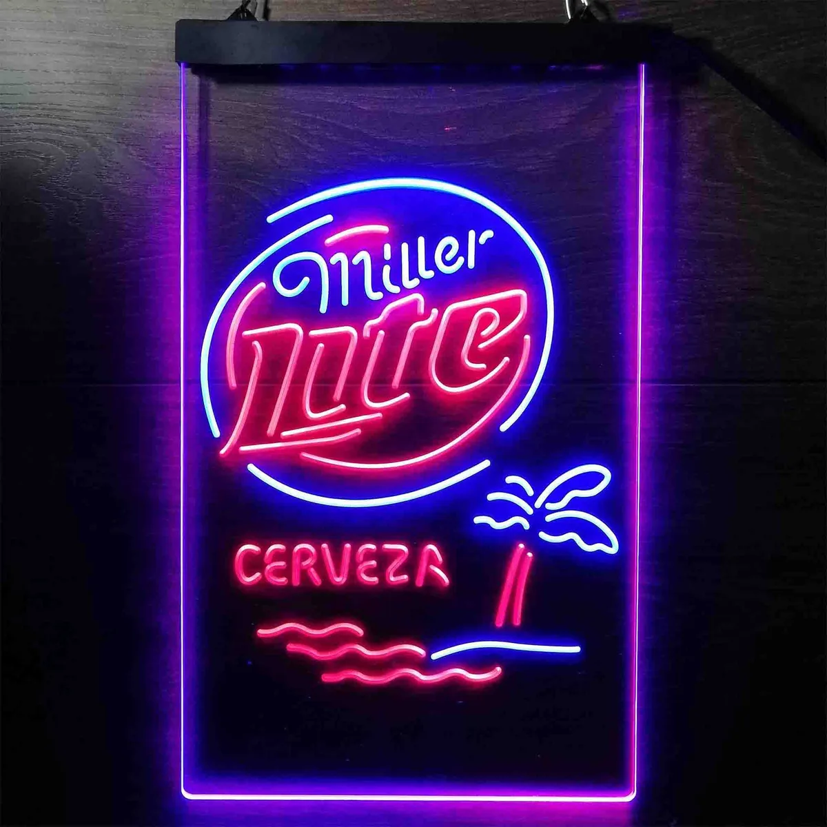 Miller Lite Cerveza Neon-Like LED Sign
