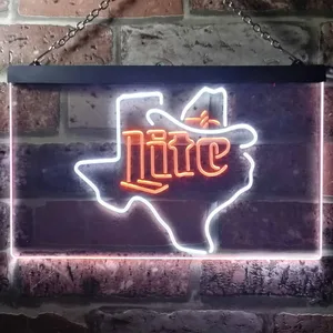 Miller Lite - Cowboy Neon-Like LED Sign