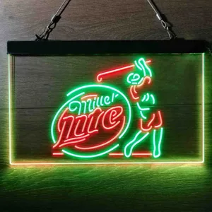 Miller Lite Golf Neon-Like LED Sign